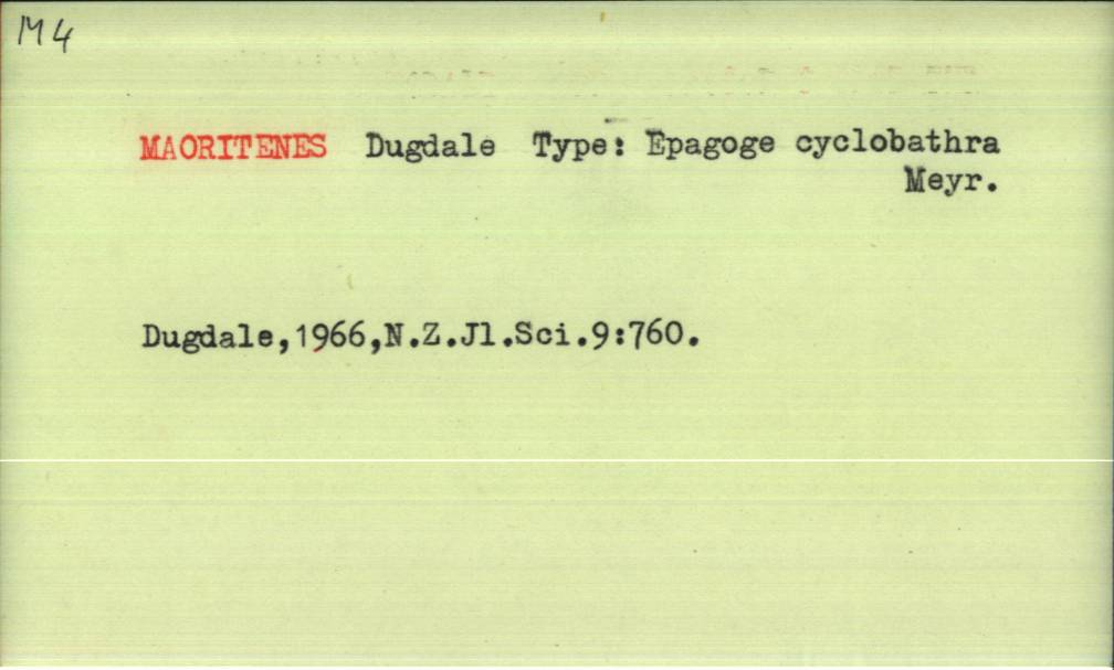 front of card
